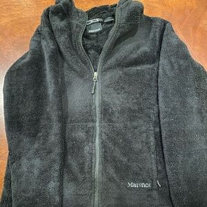 Marmot hooded Fleece jacket